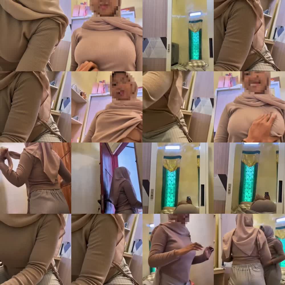 hijab pulen Tobrut cekin